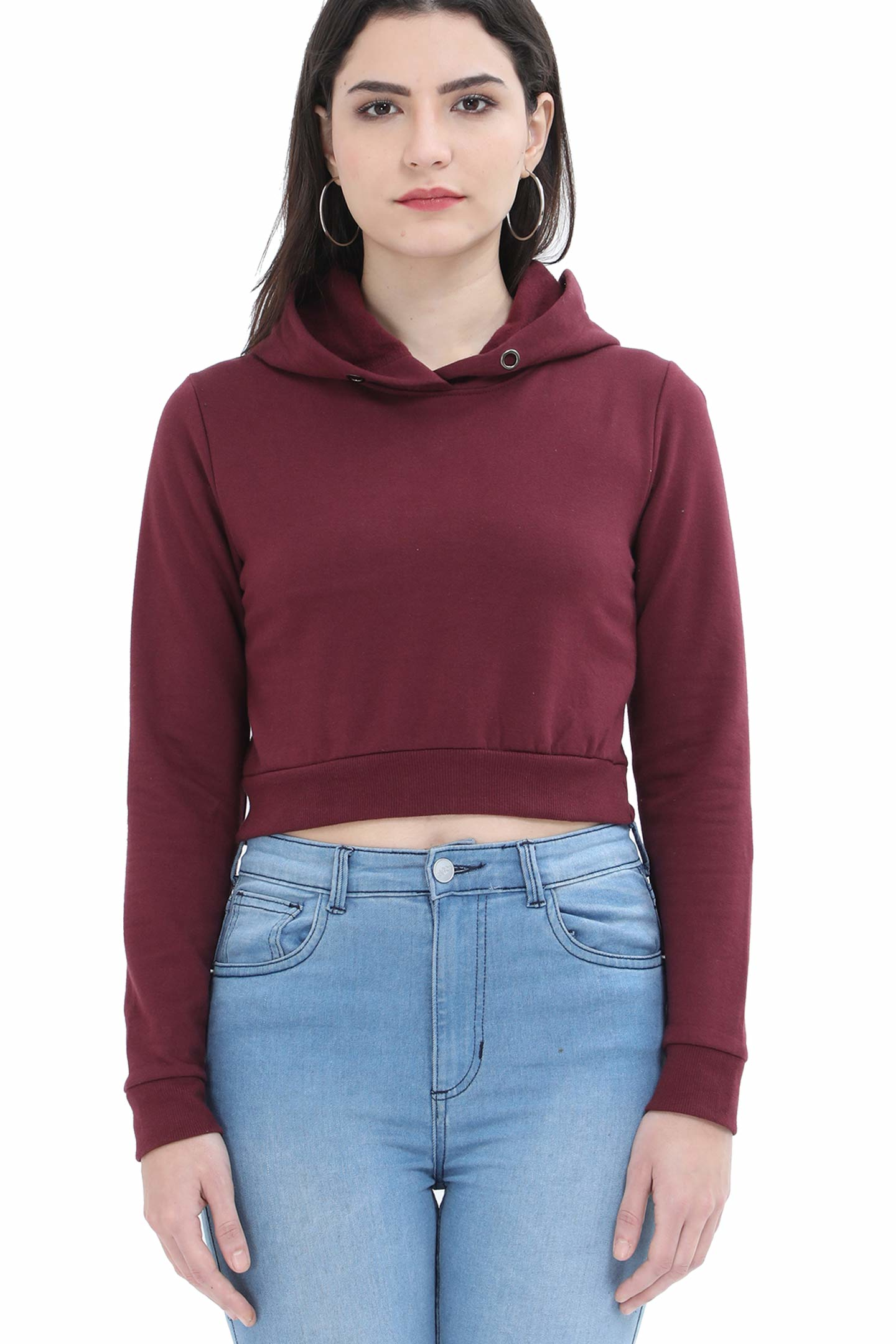 Solids: Crop Hoodies