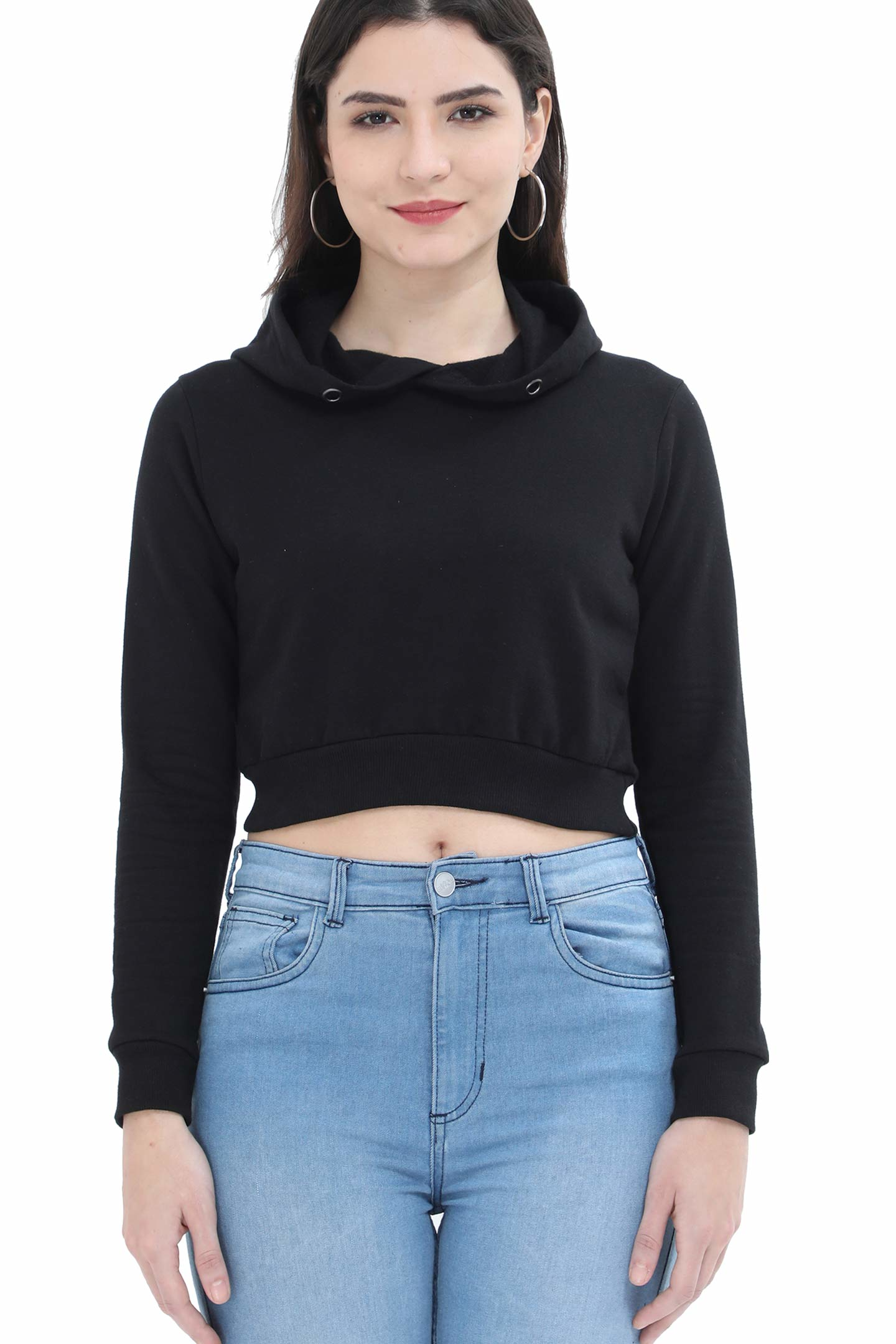 Solids: Crop Hoodies