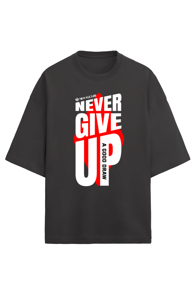 Black Poker Graphic Tee with Inspirational Text
