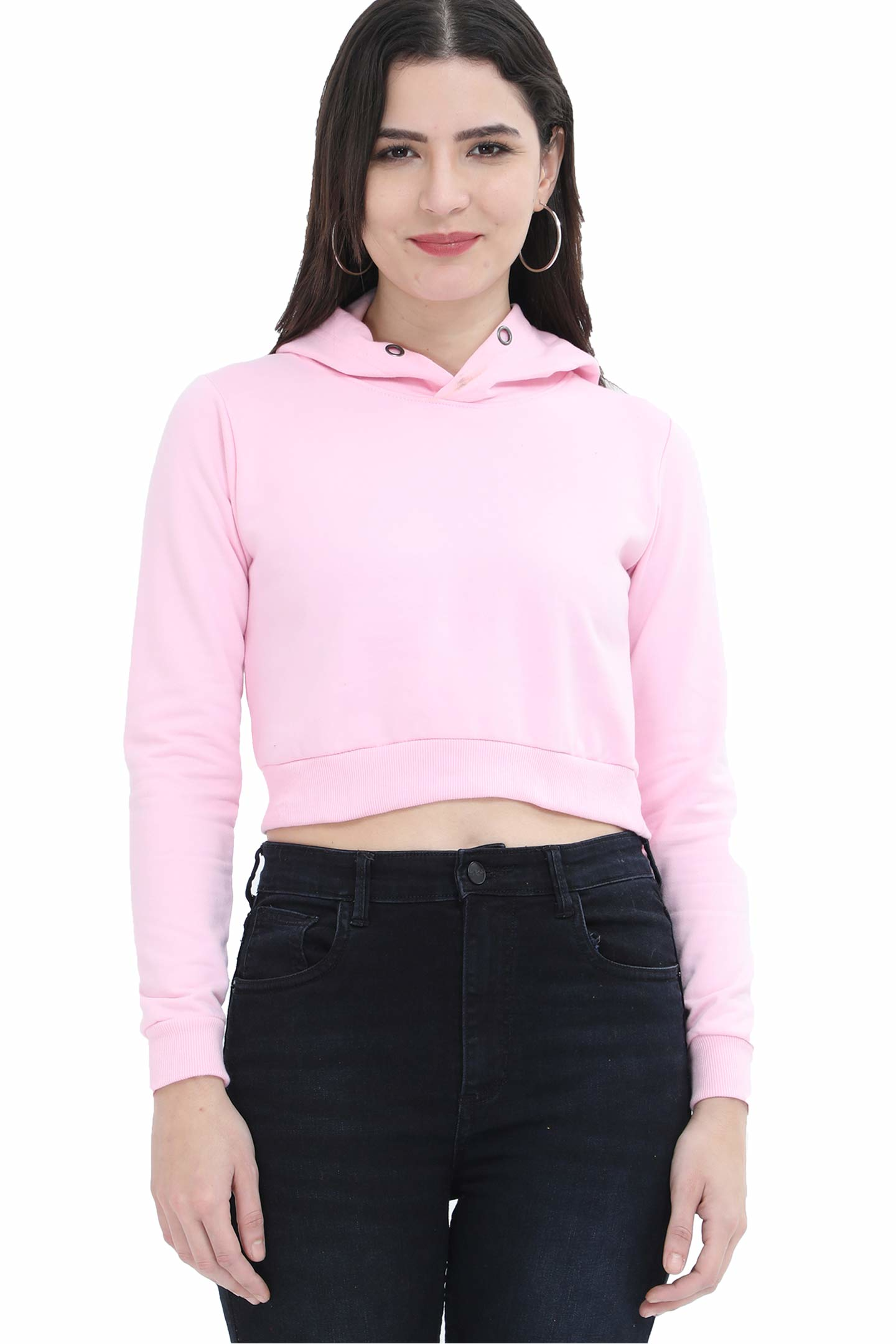 Solids: Crop Hoodies