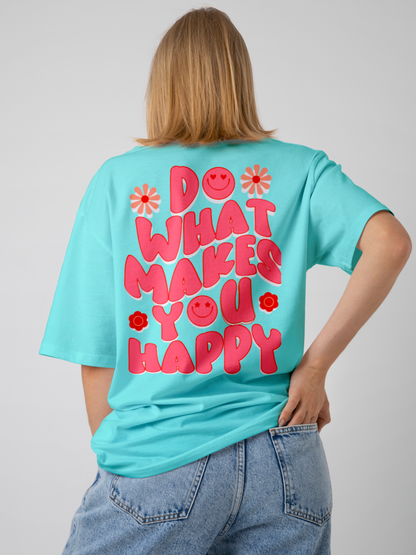 Blissful Freedom Oversized Tee – Mint Color Option