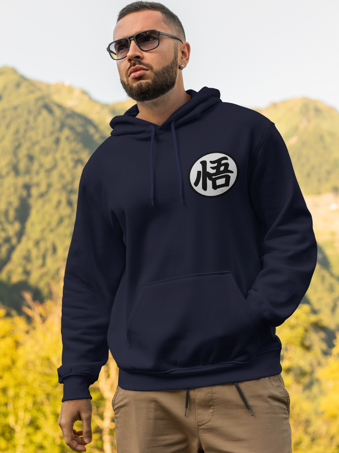 Kame House Legacy Men's Hoodie – Navy Blue Edition