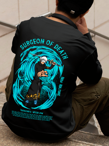 Surgeon of Death Anime Oversized Sweatshirt