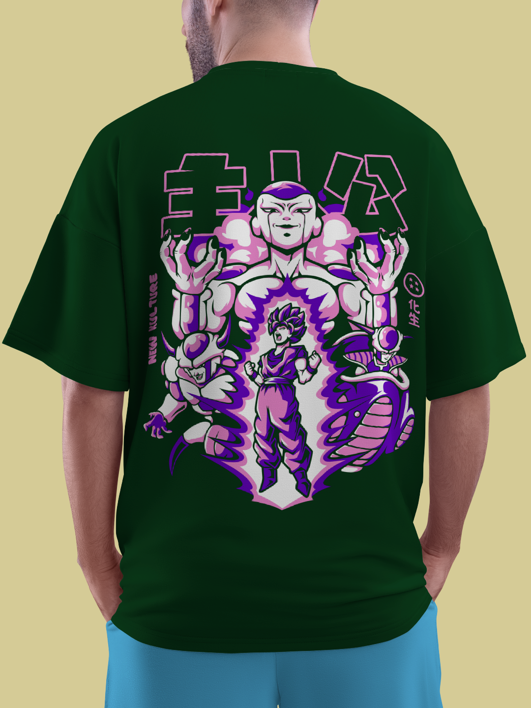 Dragon Ball Z Clash Oversized Shirt – Green Edition