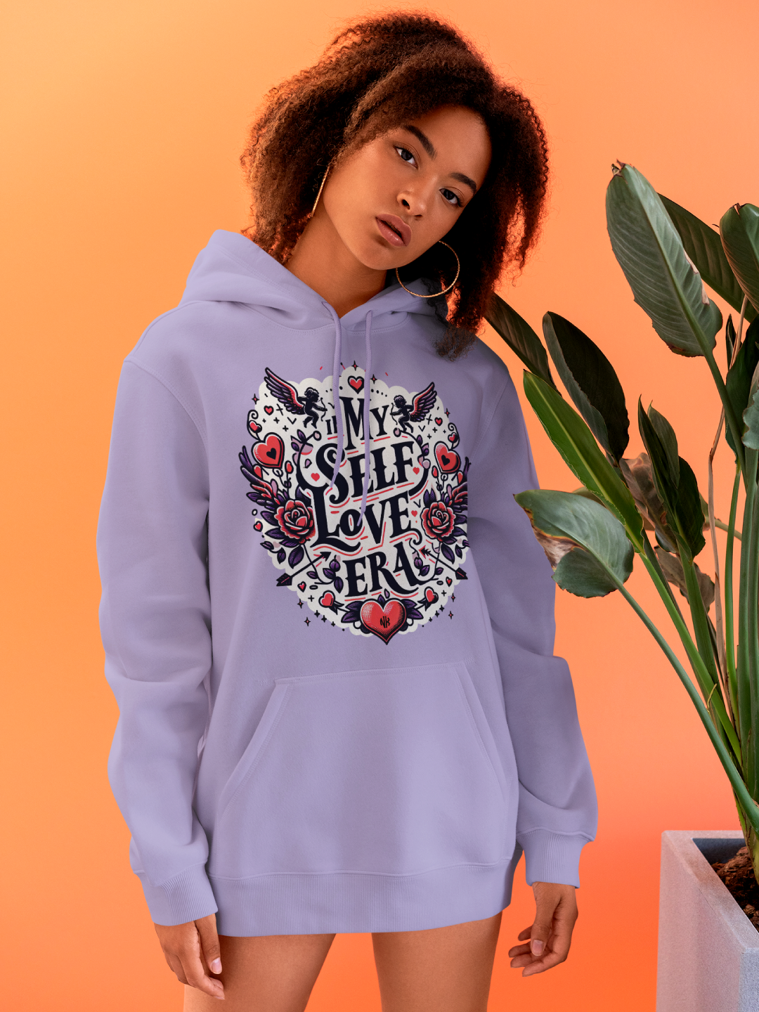 Era of Self-Love Comfort Hoodie – Lavender Color Option