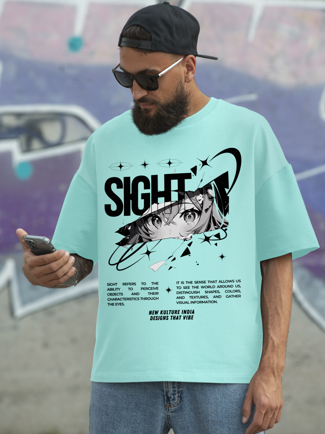 The Sight Unseen Pocket Tee – Mint Color Variant