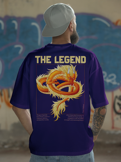 Dragon Dynasty Pocket Tee – Purple Color Variant